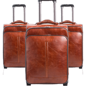 Contrast Leather Travel Bag New